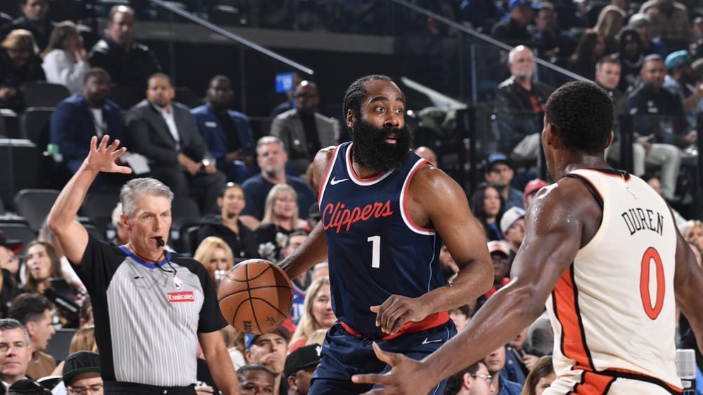 哈登狂飙50分赛季新高：快船主场高呼MVP 单节23分梦回火箭登