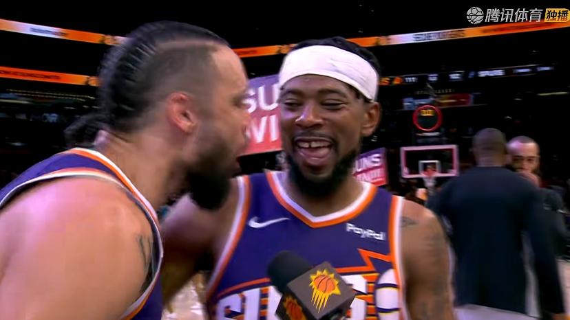 太阳三连胜！狄龙25+3+2，赛后古德温接受采访，狄龙过来捣乱