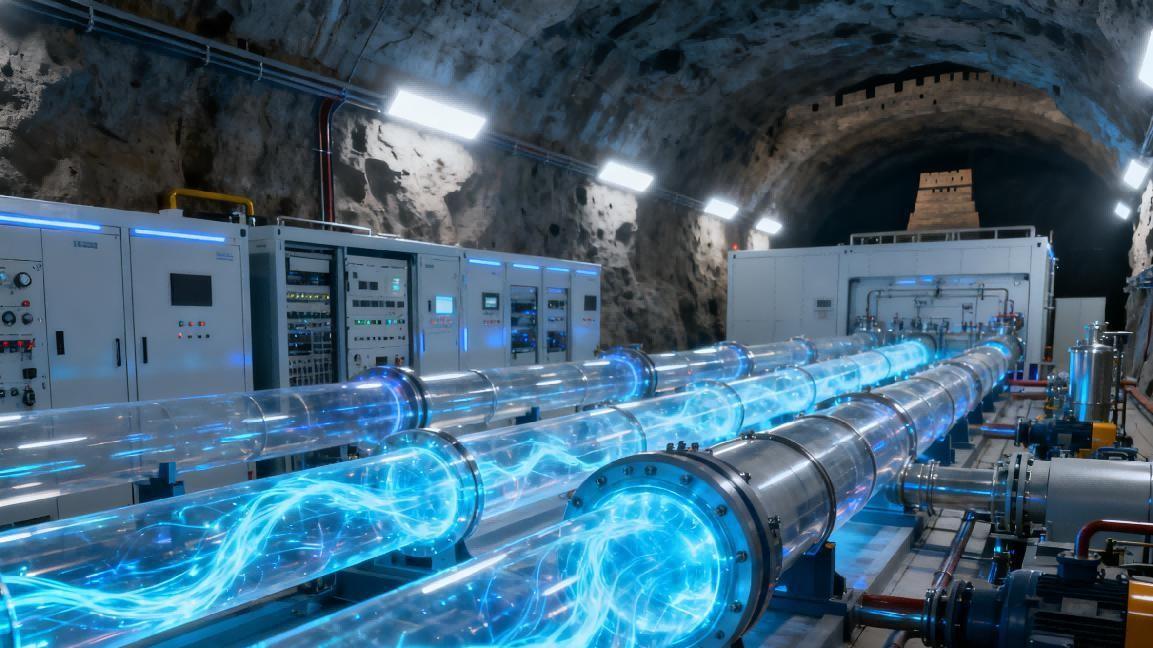 探秘甘肃地下长城：300兆瓦压缩空气储能如何破解新能源消纳难题