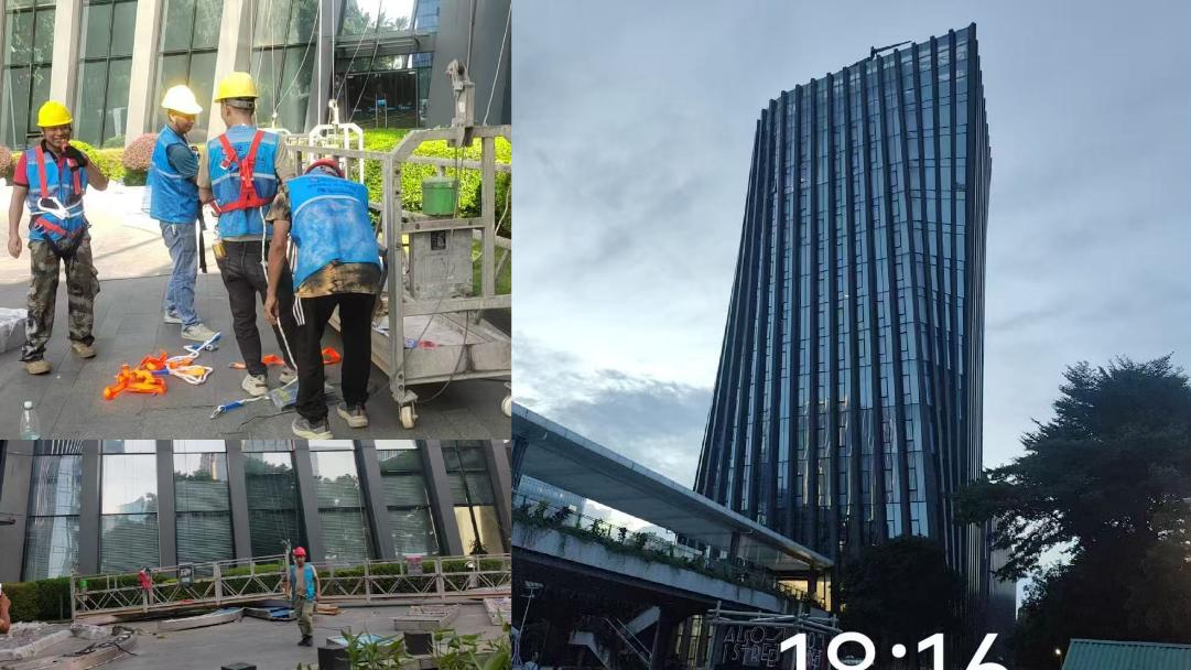 启达广告：玻璃幕墙发光字实力领航者，铸就美的总部地标新光彩​