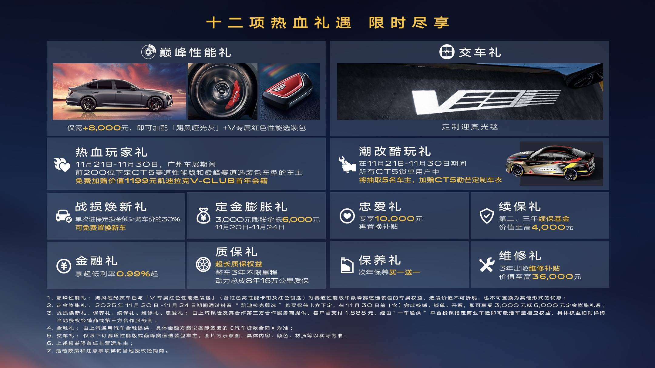 凯迪拉克全新CT5新装亮相 携多重限时豪礼热血登场!