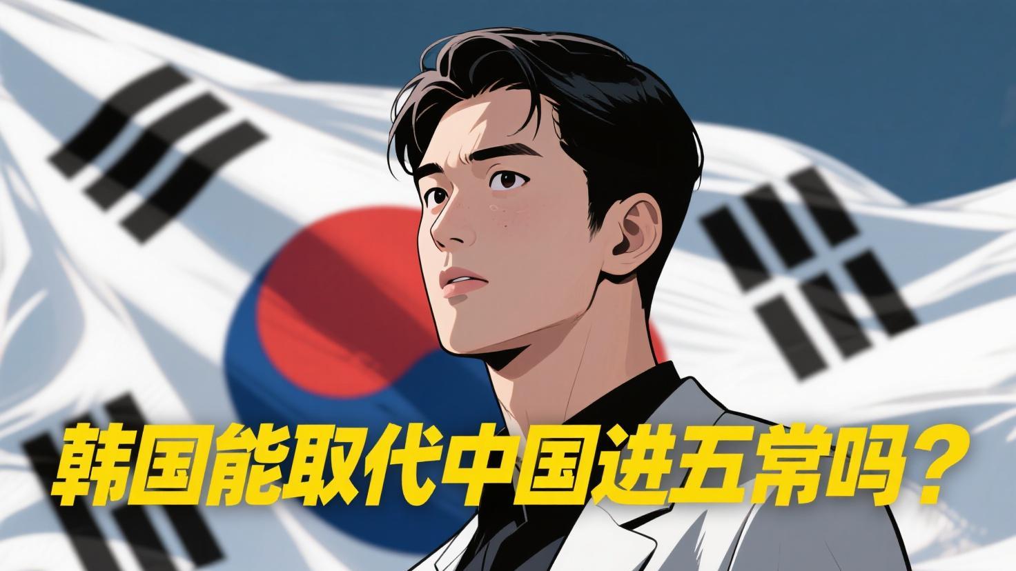 外国网友问：韩国能取代中国进五常吗？德国网友：先把战时指挥权拿回来再说！