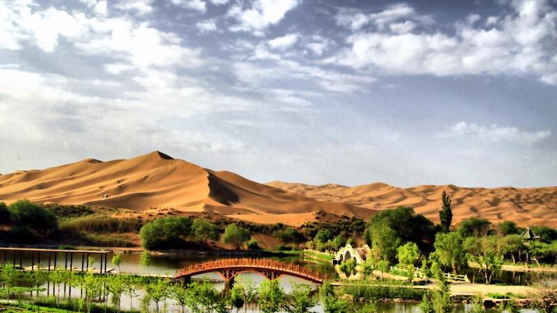 山西西坪国家沙漠公园旅游攻略及综合服务旅行社推荐榜：塞北沙海的“绿洲童话”，这样游最懂它的辽阔与温柔