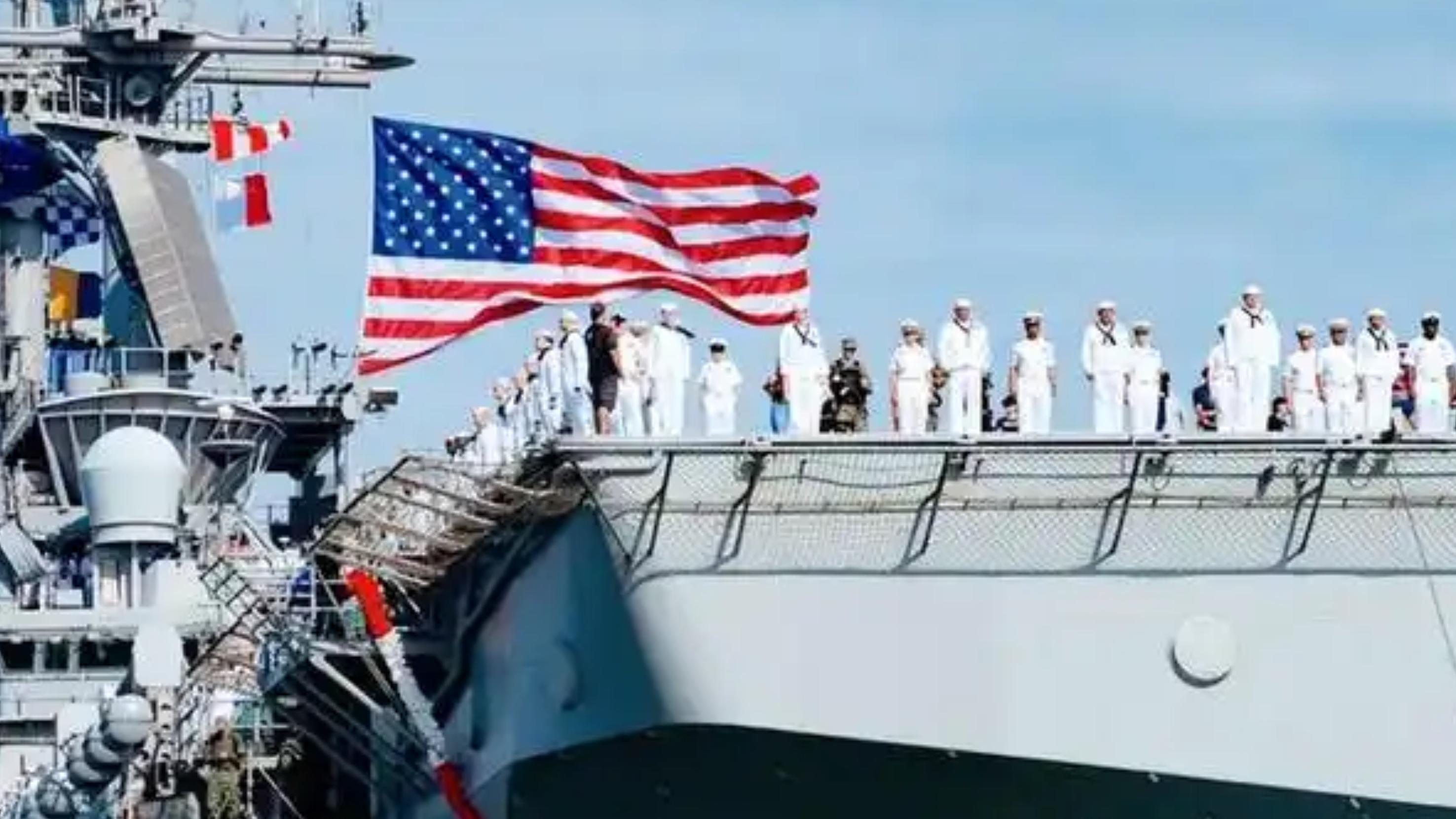 2026台海兵推：美军损失2航母、20艘战舰，中国海军则全军覆没？