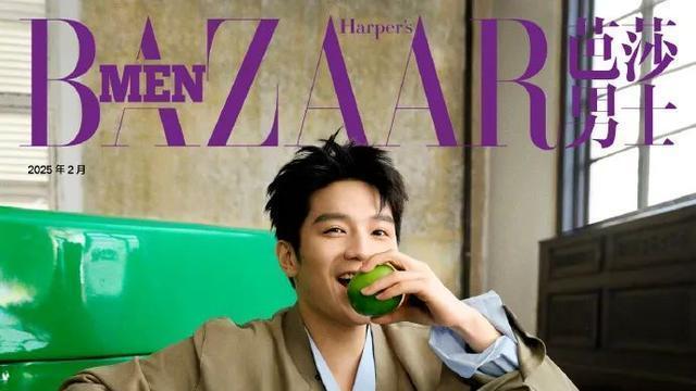 樊振东首登《芭莎男士》封面，网友：帅得好清爽！