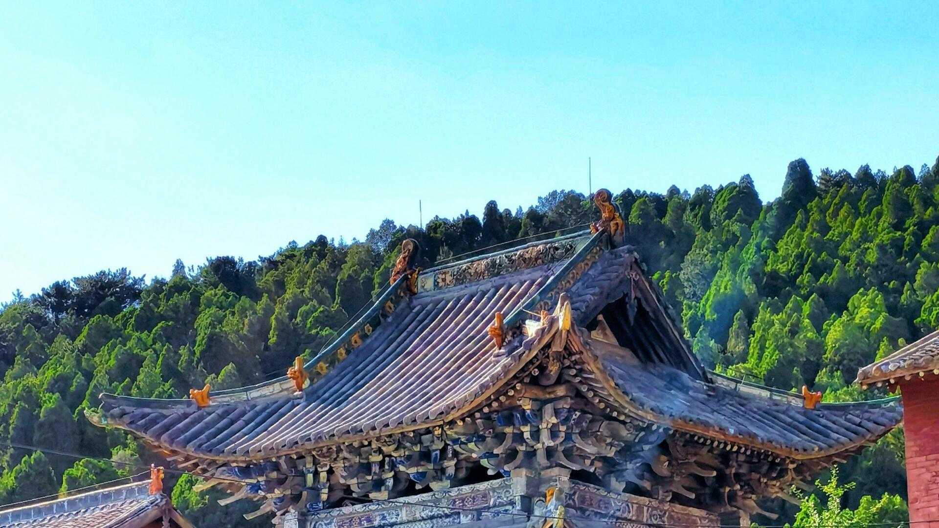 高平最大国保，定林寺藏唯一莲花藻井，金代木构惊艳
