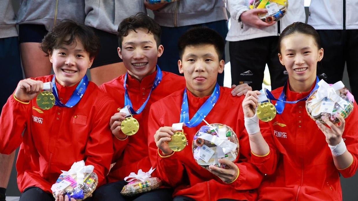 陈芋汐两跳夺魁记：中国跳水世界杯开局有多惊喜？