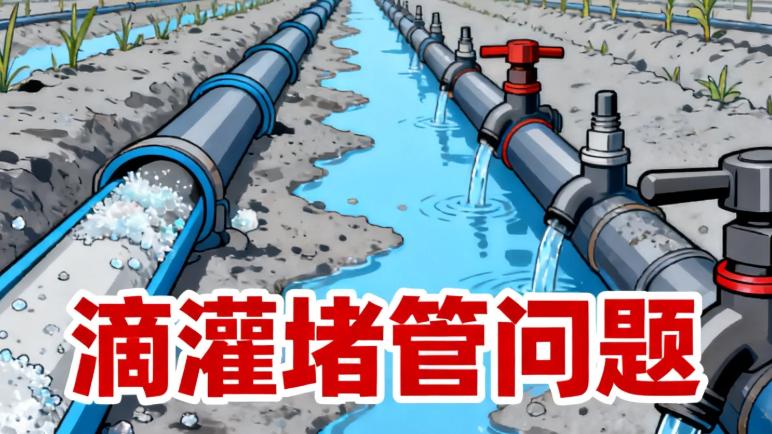滴灌施肥 “堵管” 烦死了？肥料选错是主因