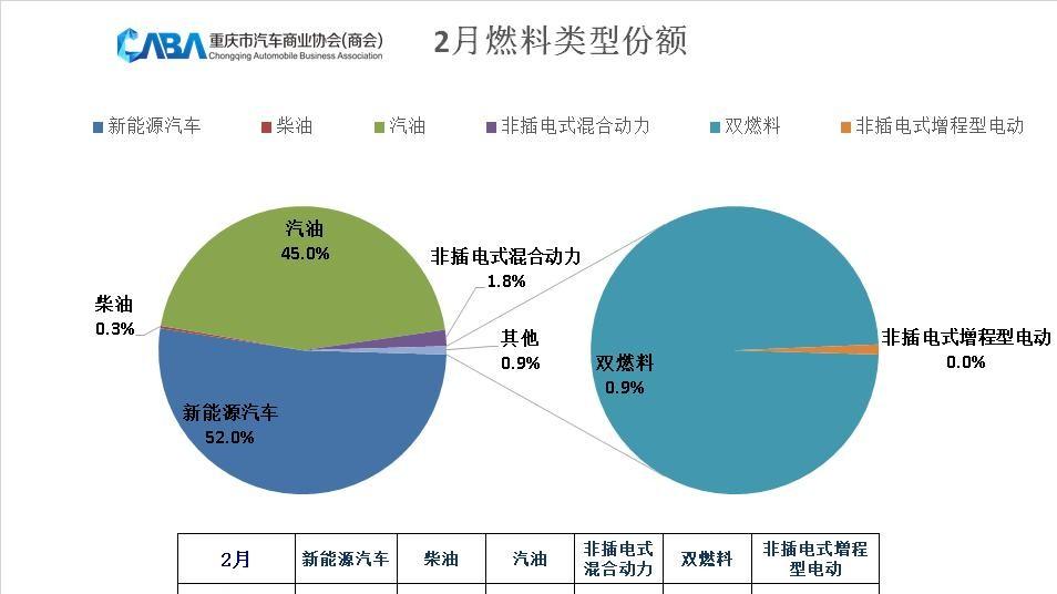 重庆车市二月回暖？新能源逆势上扬，燃油车却…，你猜会发生什么？