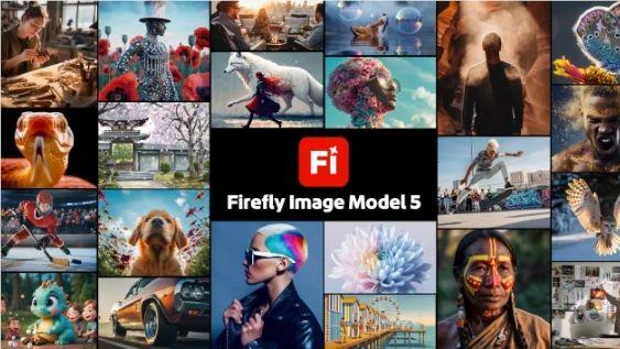 Adobe Firefly Image5发布：支持400万像素原生生成与分层编辑