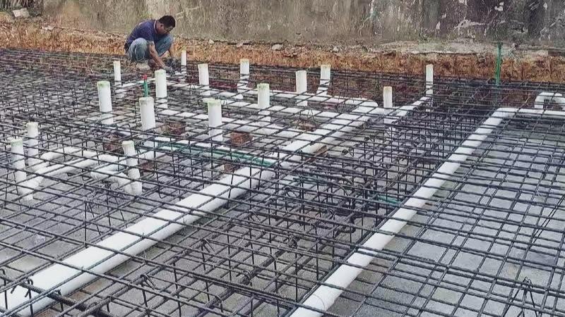 自建房屋避坑操作：别把排水管埋入基础，堵塞维修是大麻烦