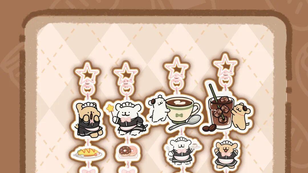 谁懂啊！线条小狗女仆咖啡厅乐淘赏 10.29 开售，治愈感直接焊在生活里！