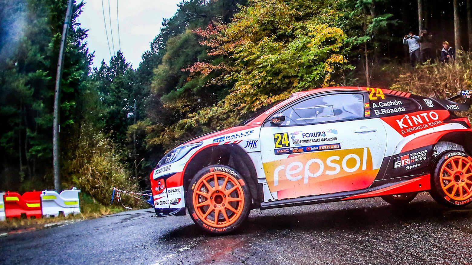 卡雄在日本首次赢得 WRC2 冠军