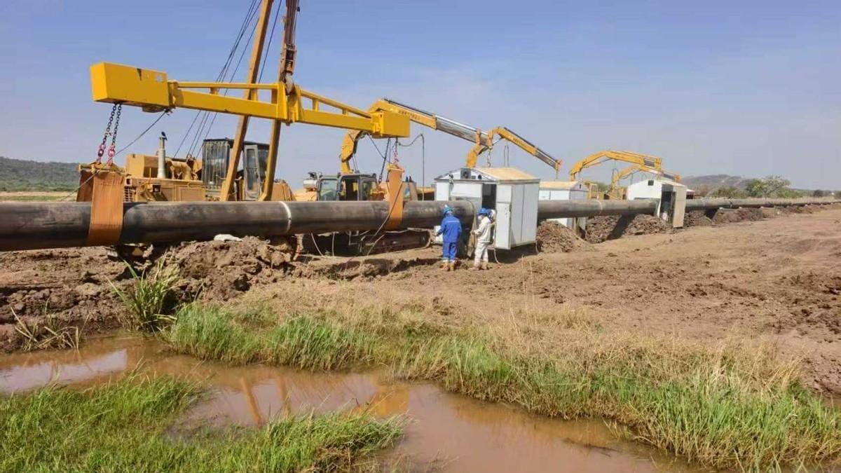 中企承建，东非能源“动脉”关键标段线路主体工程告捷