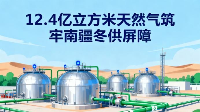 塔里木油田储气库群蓄力迎峰 12.4亿立方米天然气筑牢冬供屏障