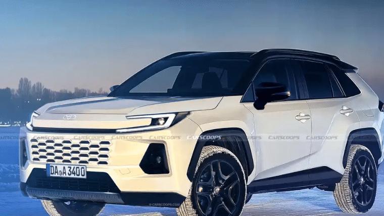 全新丰田 RAV4 官方预告图！有望在今年发布