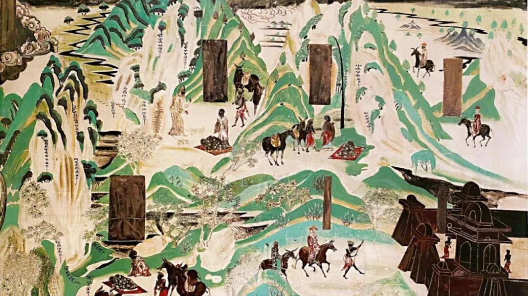 莫高窟217窟揭秘，唐代顶流画风，颠覆艺术史认知！