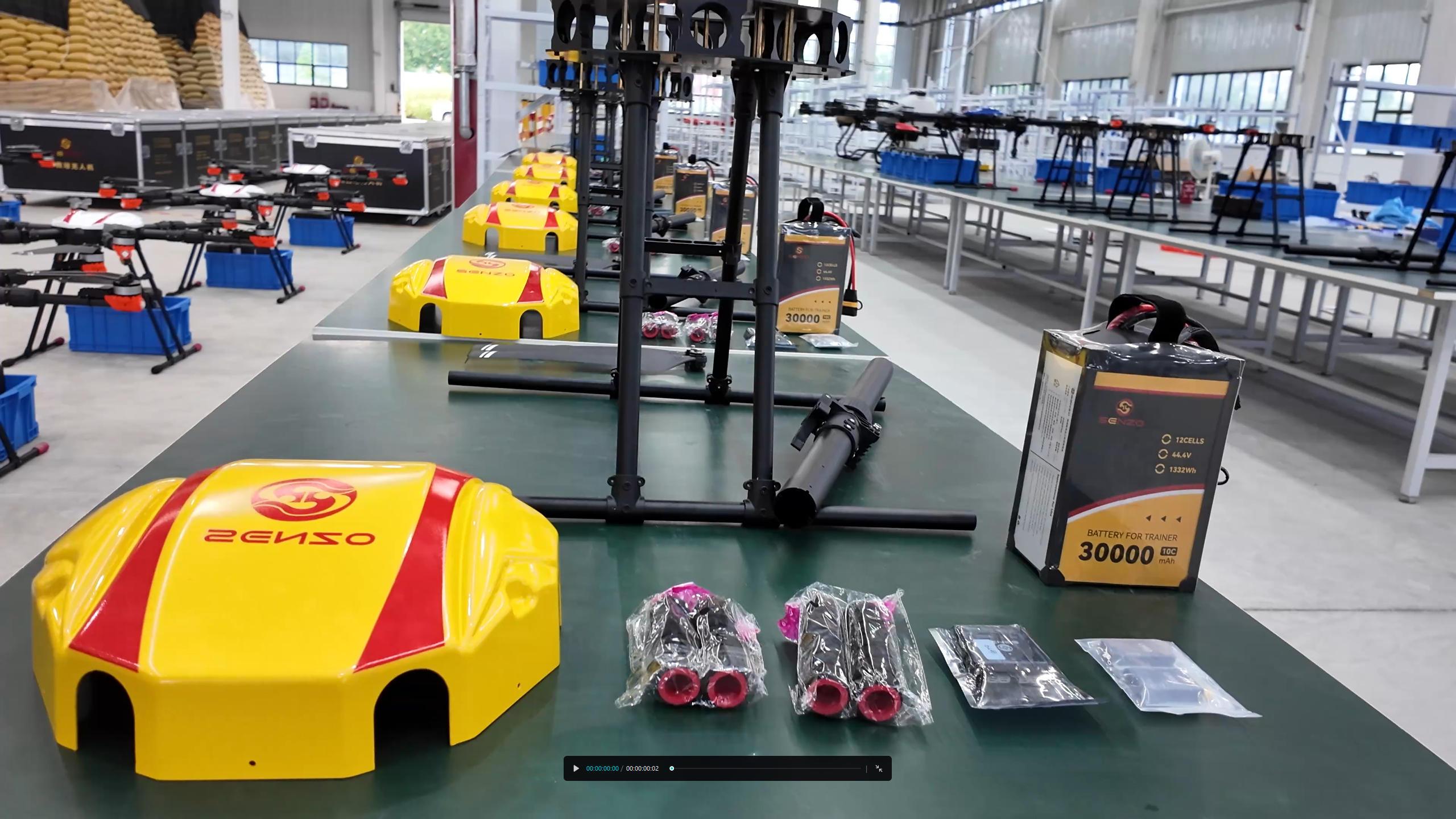 神州无人机工厂：品质与敏捷定制的坚实后盾