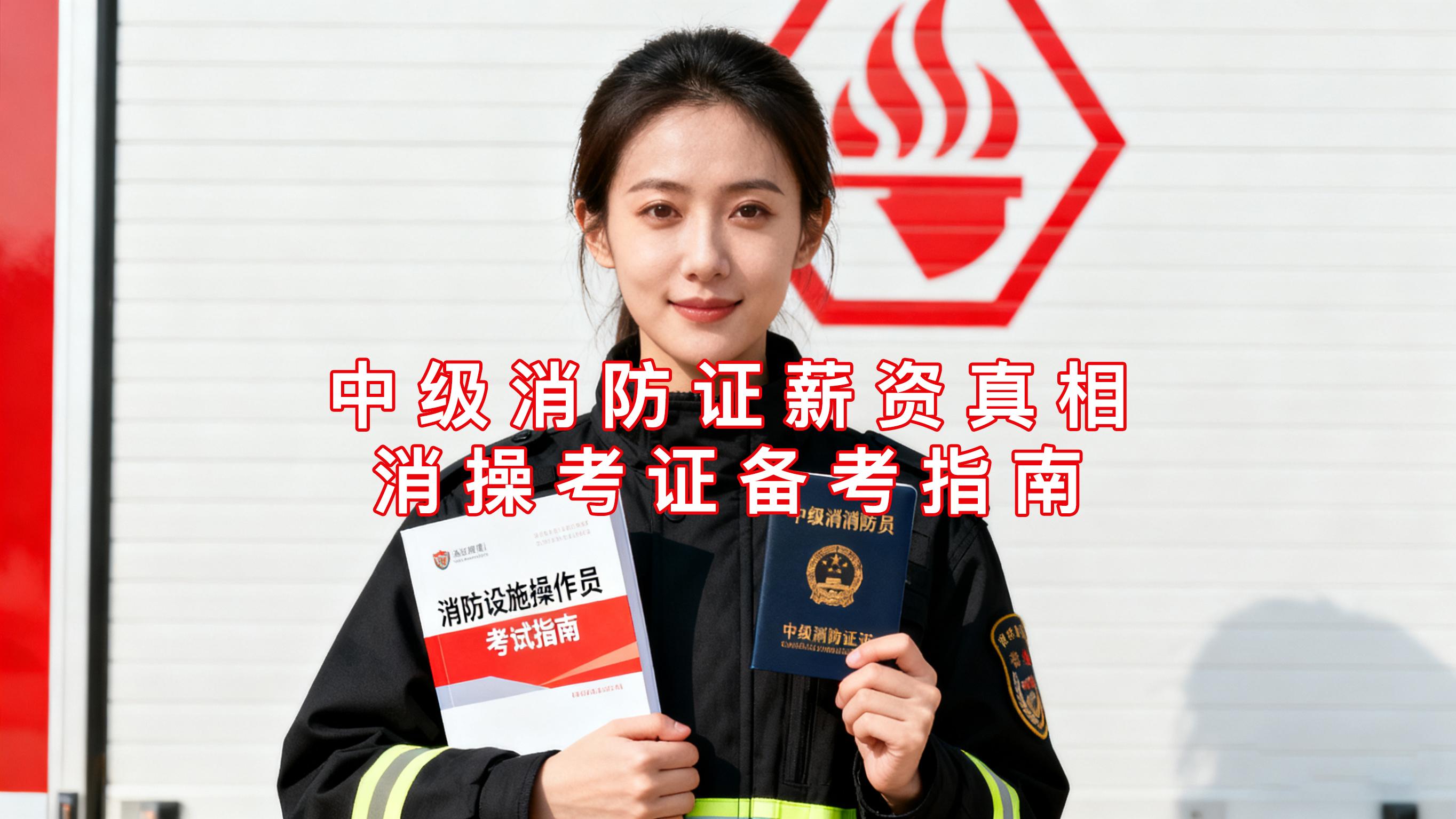 中级消防证薪资真相与行业备考指南