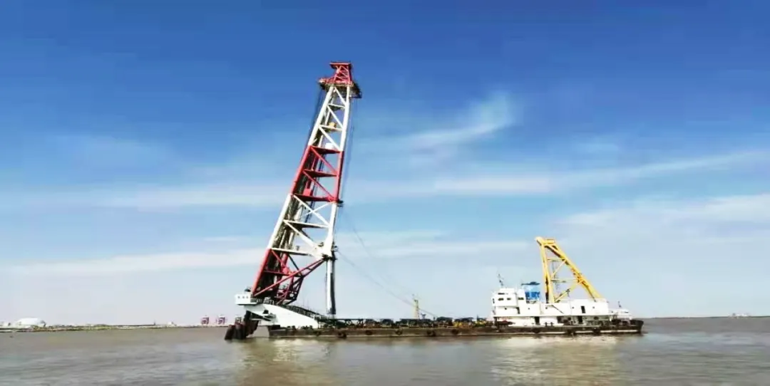 微特油压式力矩限制器又双叒叕助力中交三航局打桩船重征大海
