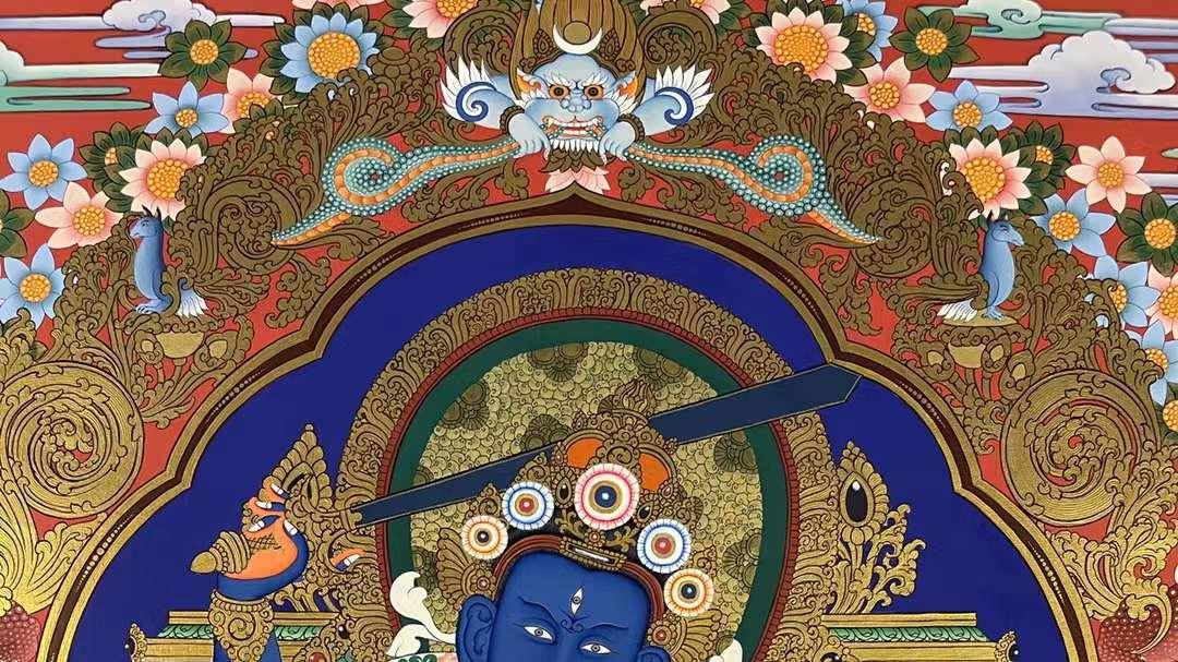 怒目金刚：藏传佛教护法神的暴力美学与慈悲密码