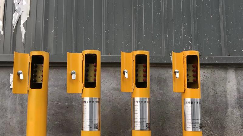 定制阴极保护智能测试桩电流电位绝缘检测桩不锈钢牺牲阳极测试桩