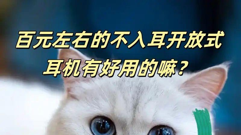 百元开放式耳机真香警告！SoundPEATS 泥炭 UU 夹深度测评体验