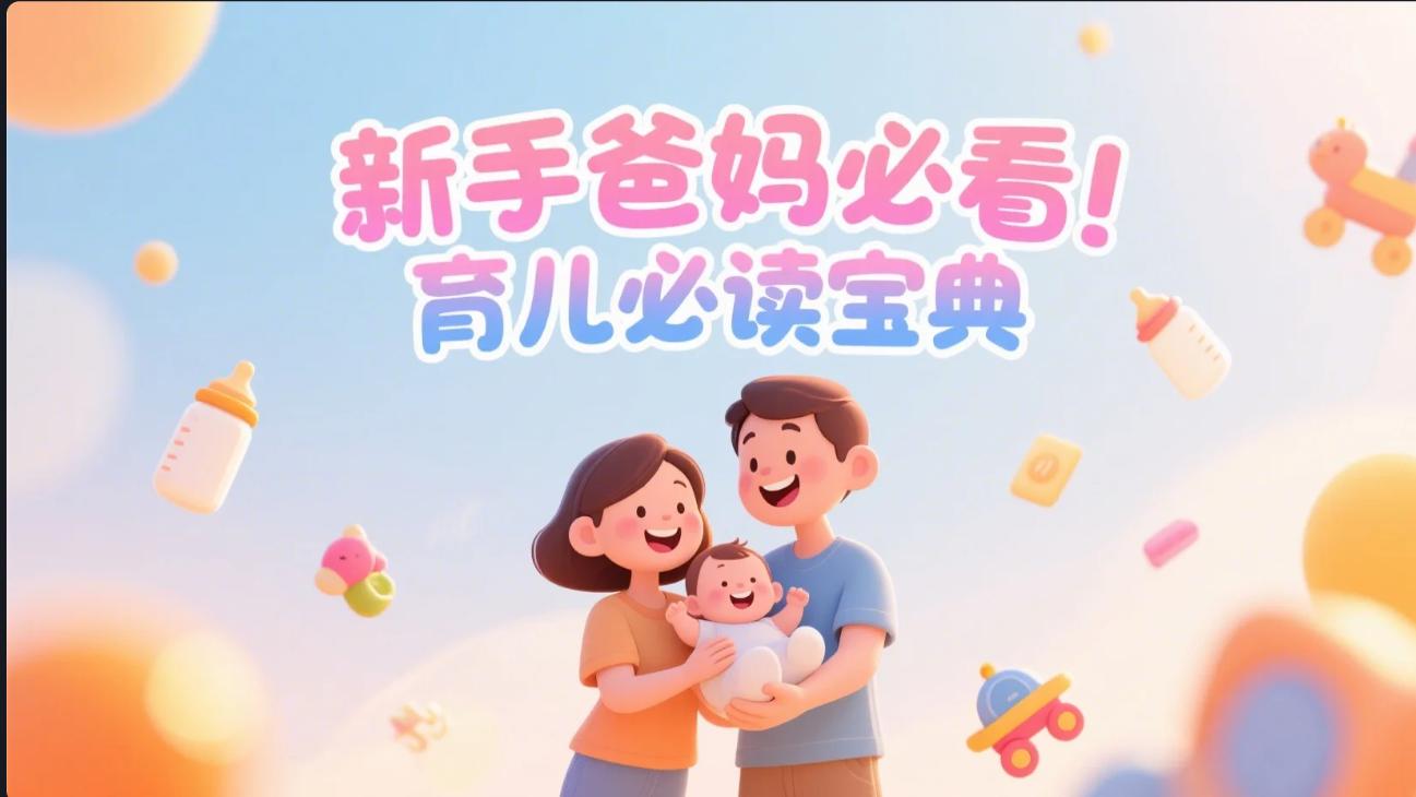 新手爸妈必看！育儿必读宝典，轻松应对宝宝成长难题