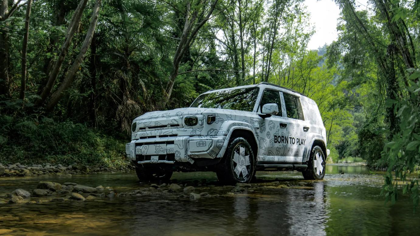 增程大马力，奇瑞iCAR V27方盒子气场挺强，这次能玩越野？