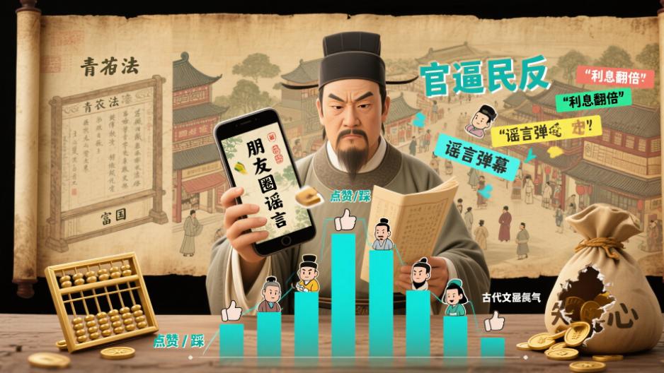 北宋财税改革惨遭“朋友圈谣言”反杀？3分钟拆解王安石变法败局密码