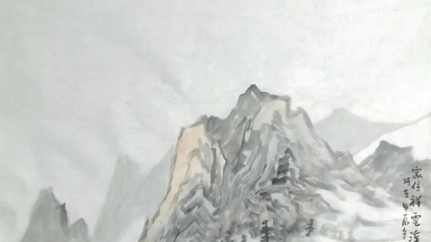 【作品赏析】墨浸云溪里，笔织清欢梦，画家王英明山水画作欣赏