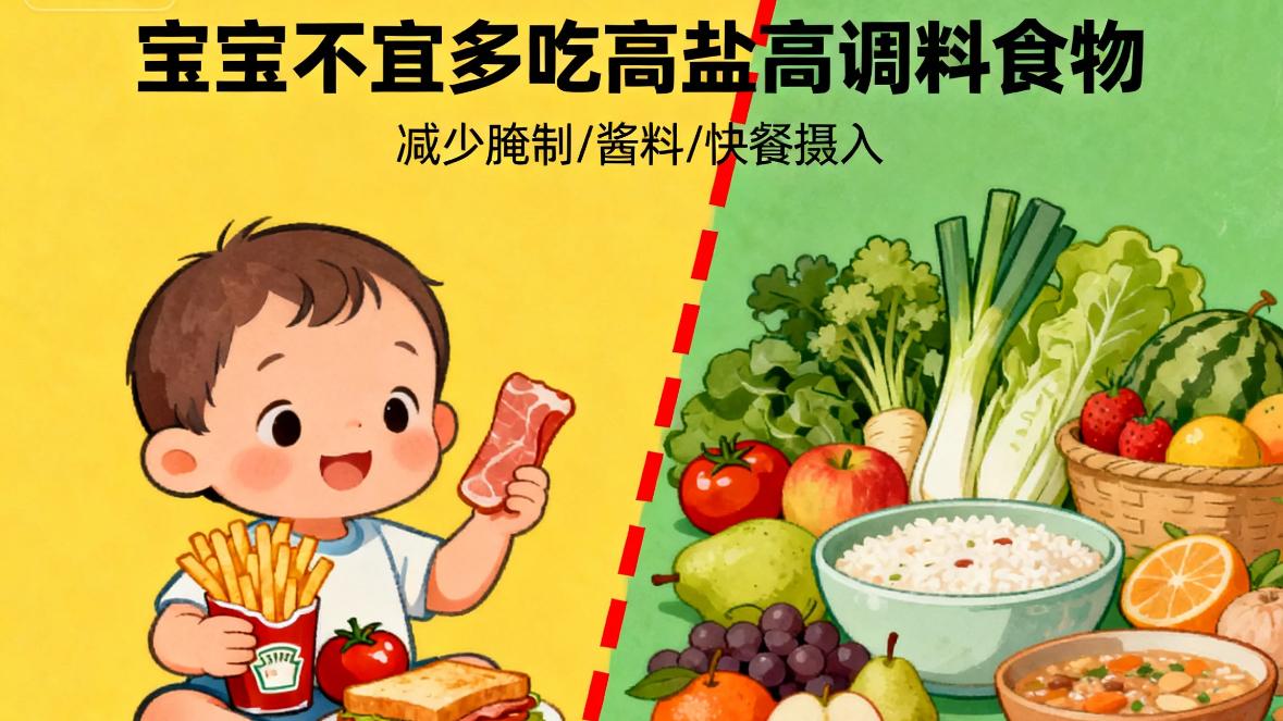 一岁以后的宝宝，这些食物不要喂❗❗伤脾胃
