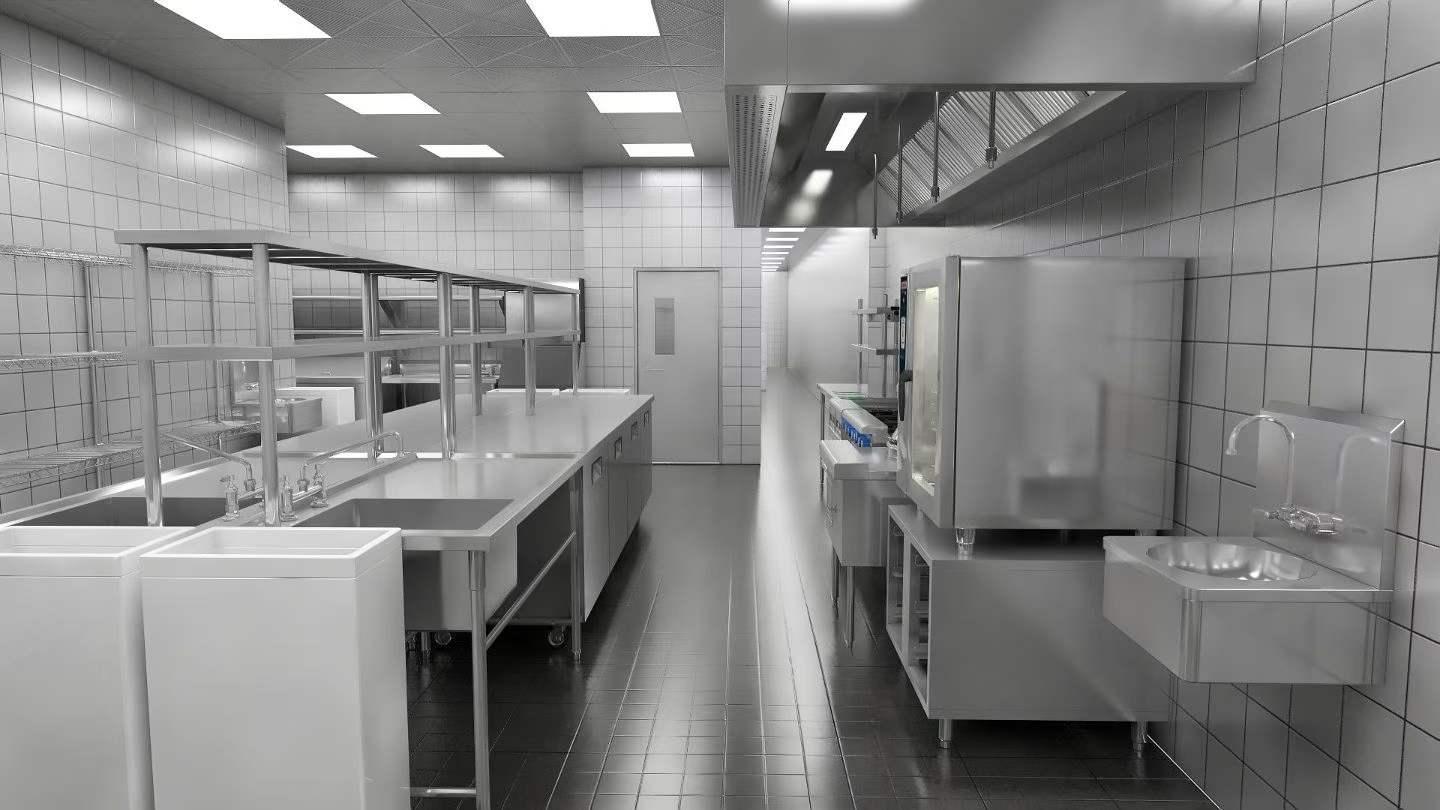 深圳粤菜酒楼厨房设计方案