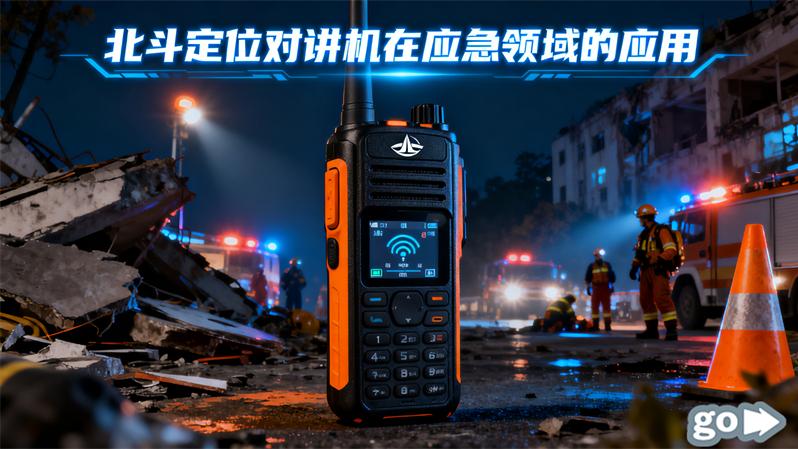 北斗定位对讲机在应急领域的应用