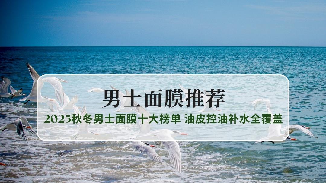男士面膜哪个牌子靠谱？2025秋冬男士面膜十大榜单，油皮控油补水全覆盖