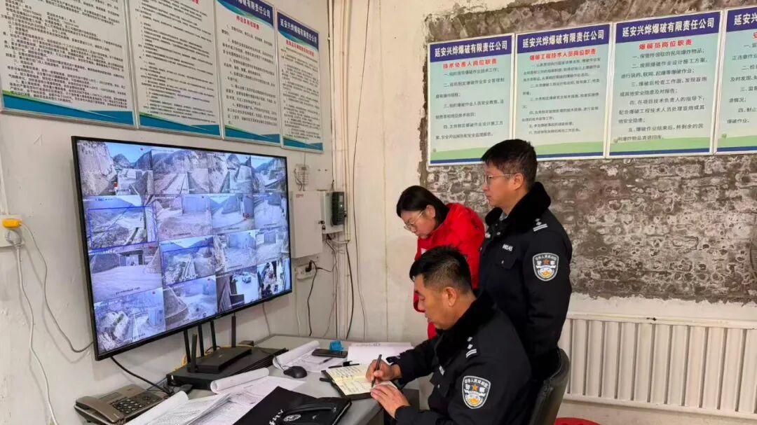 榆林米脂开展民用爆炸物品安全检查