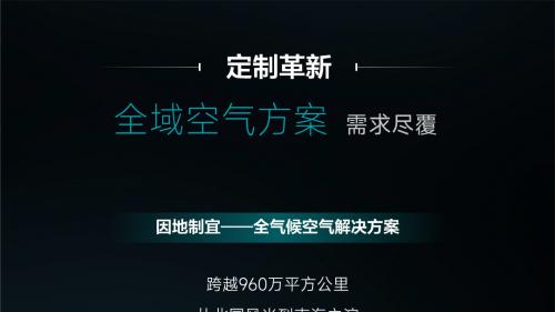 从气候到场景，海信中央空调舒适领航