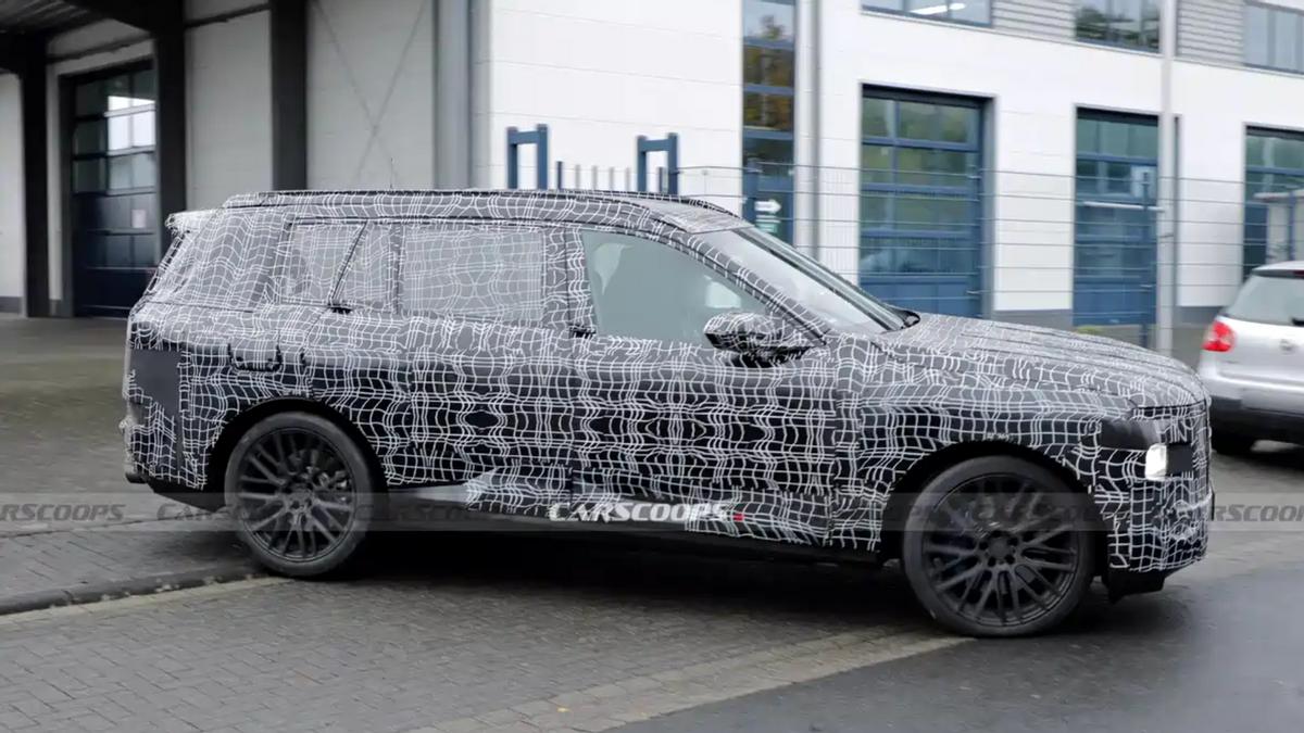 全新宝马X7谍照曝光，不仅是“新世代”，还有纯电