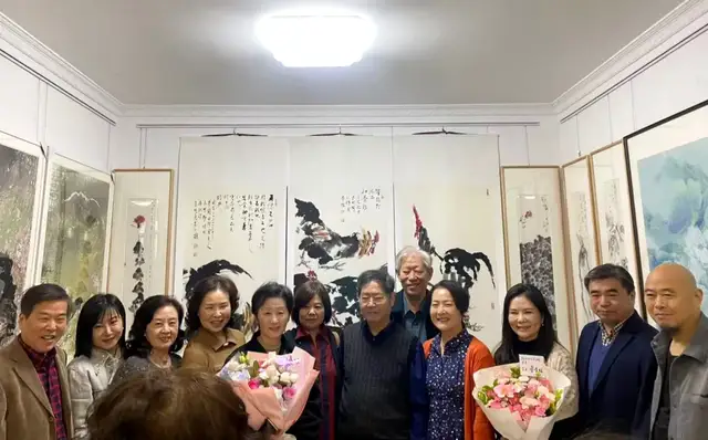 《书画南北方》杏坛水墨记·顾青蛟师生中国画作品展