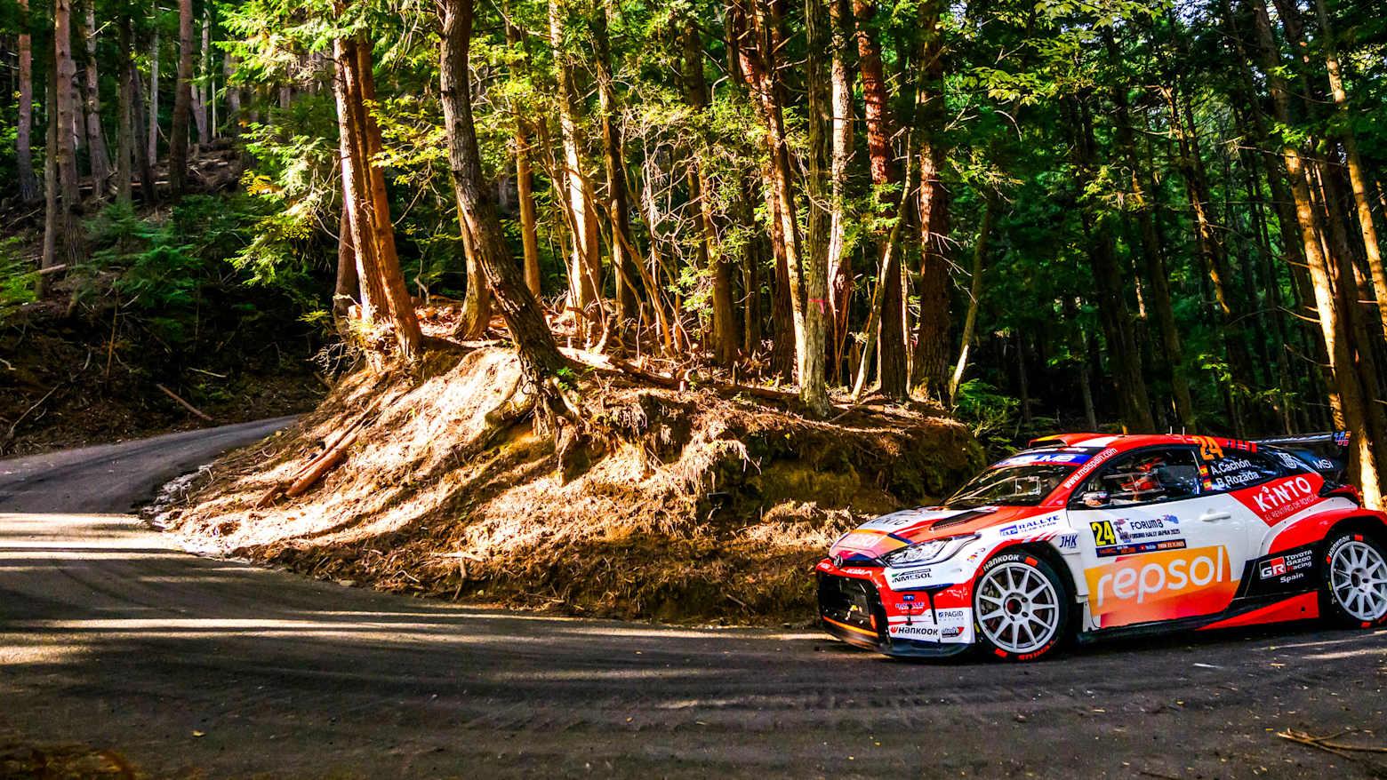 卡雄继续控制日本的 WRC2 战斗