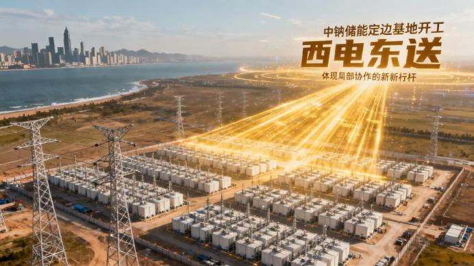 剑指“西电东送”，中钠储能定边基地开工，构筑东西部协作新标杆