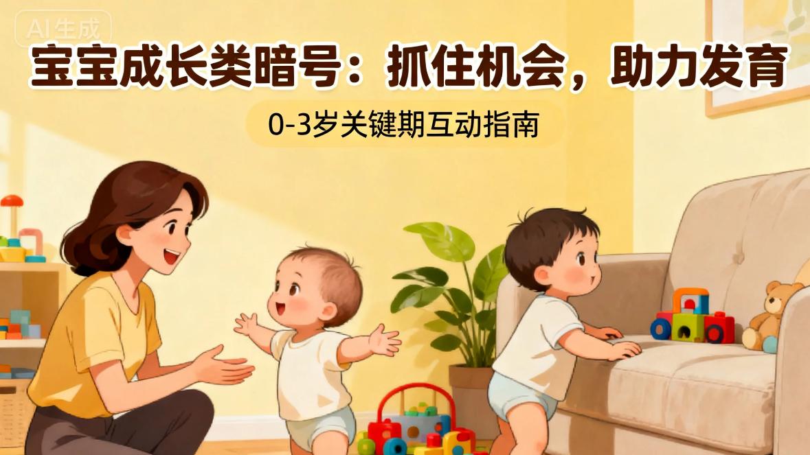 只要读懂宝宝这15个暗号➡️他真的很好带‼