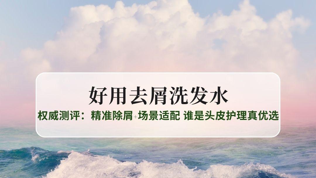 2025好用去屑洗发水实力榜｜权威测评：精准除屑+场景适配，谁是头皮护理真优选？