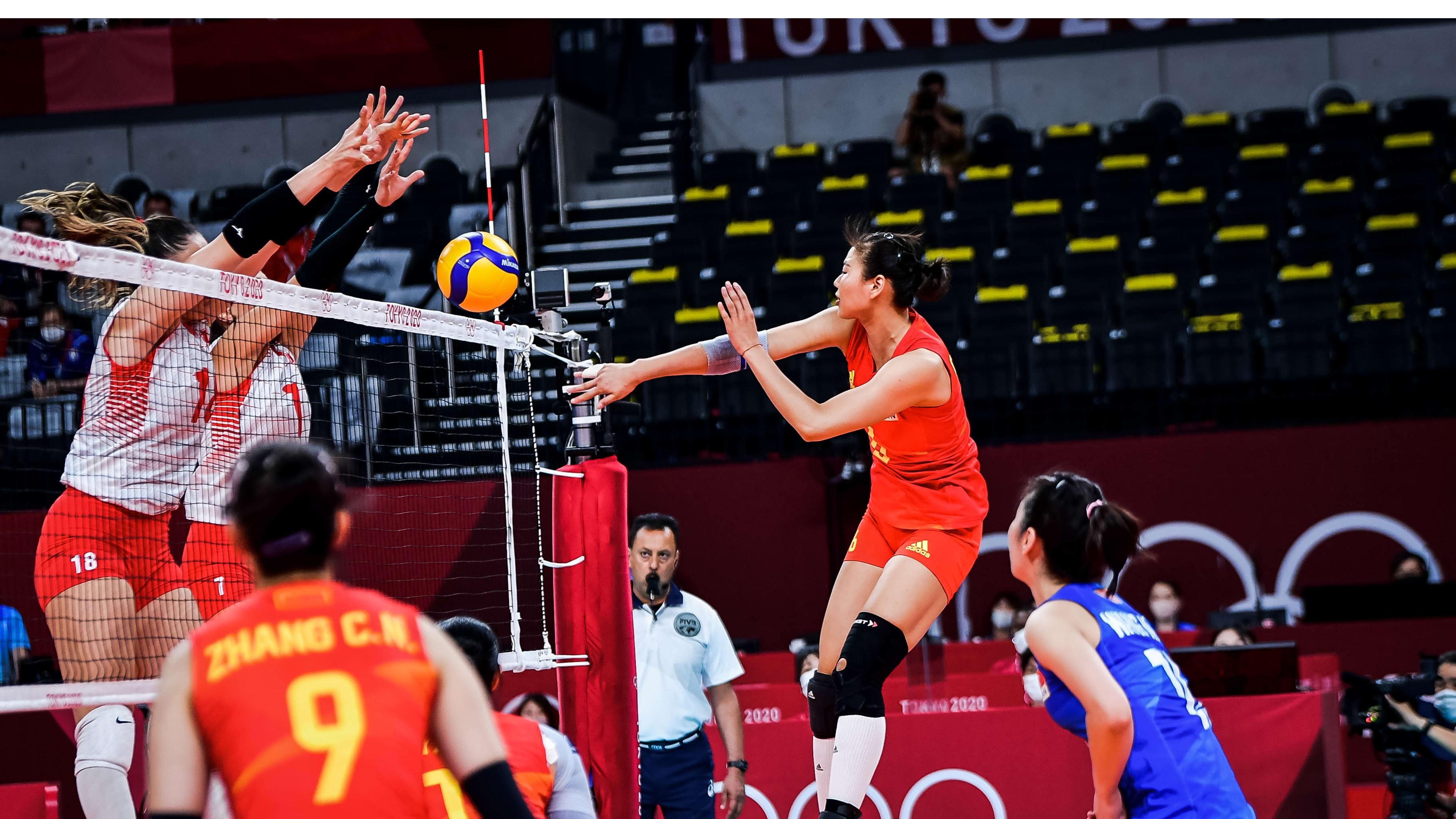 中国女排领跑！日本女排倒数第一 世界女排平均身高揭晓