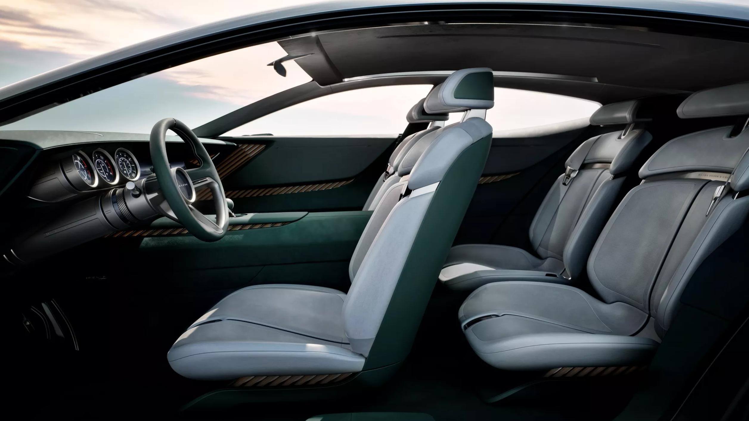 比马自达6还大！Vision-X Coupe概念车亮相，内饰极简到极致！