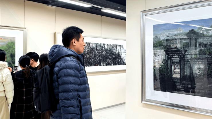 文艺赋美乡村 “故园家山·咸宁放歌”董继宁中国画作品展在京开幕