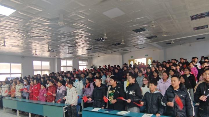 别样的思政课！强国之音在德阳市罗江区深雪堂初中响起