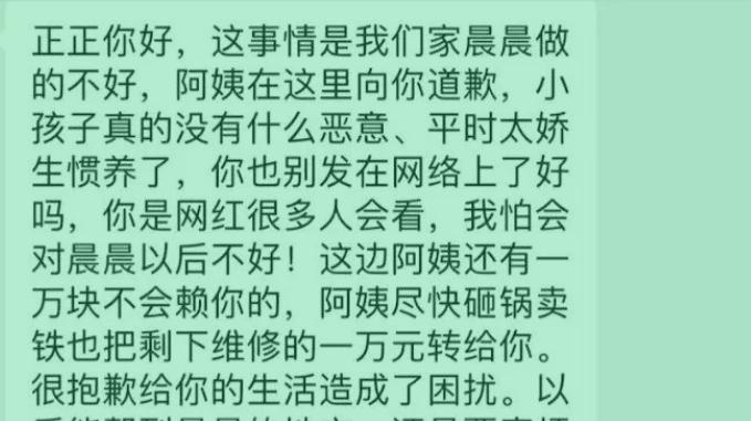 亲戚孩子抢不到 Labubu，砸坏 40 万天花板！父母只赔 2 万还道德绑架
