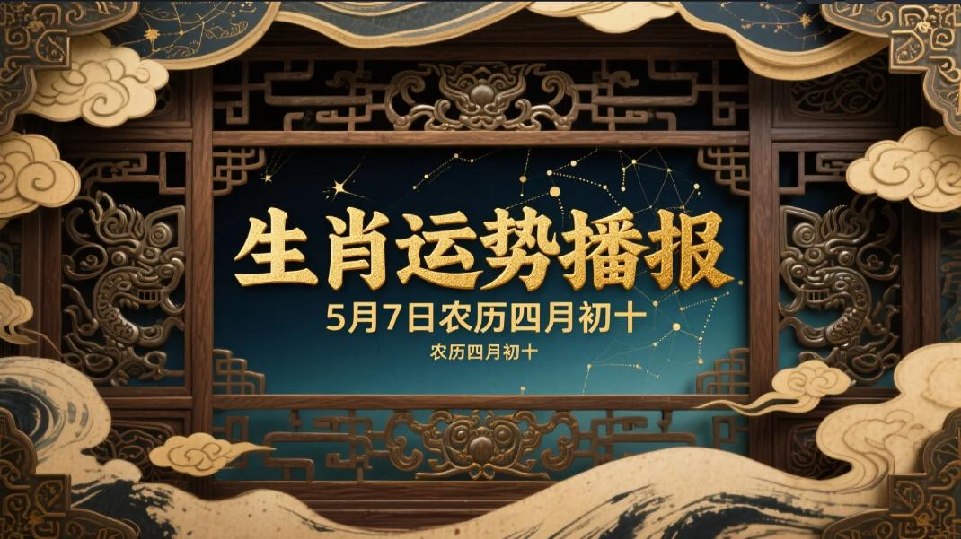 5月7日农历四月初十，十二生肖运势 | 老黄历解读
