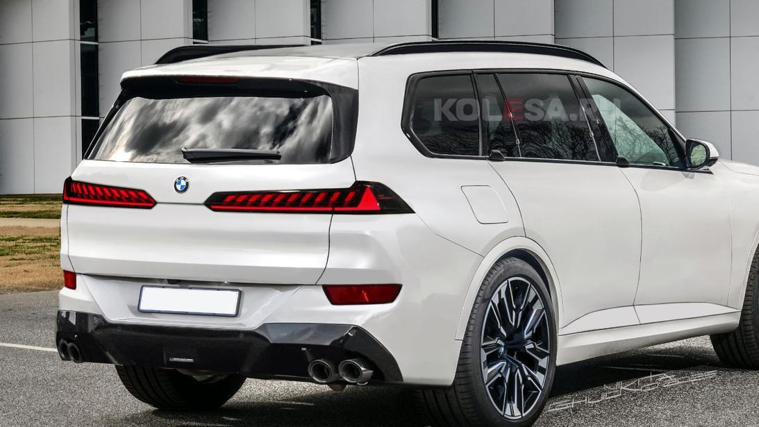 新款 BMW 宝马 X7 首图曝光